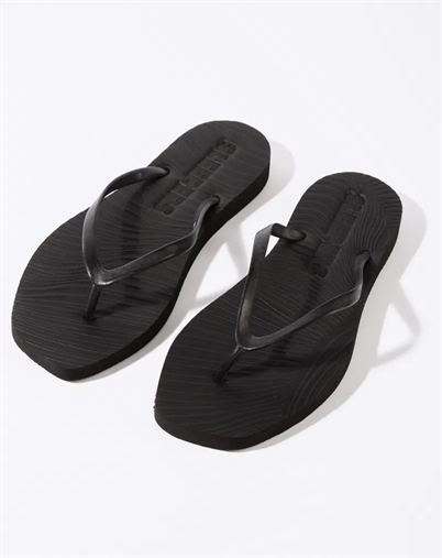 Tapered Flip Flops - Black - Sleepers 